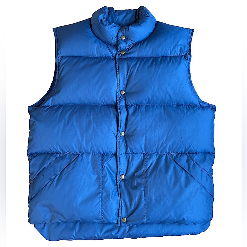 L.L. Bean men’s vintage goose down winter puffer vest